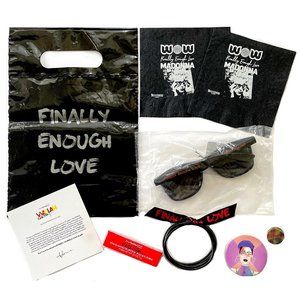 MADONNA Finally Enough Love PRIDE CONCERT PROMO Sunglasses Bracelets Lipstick +